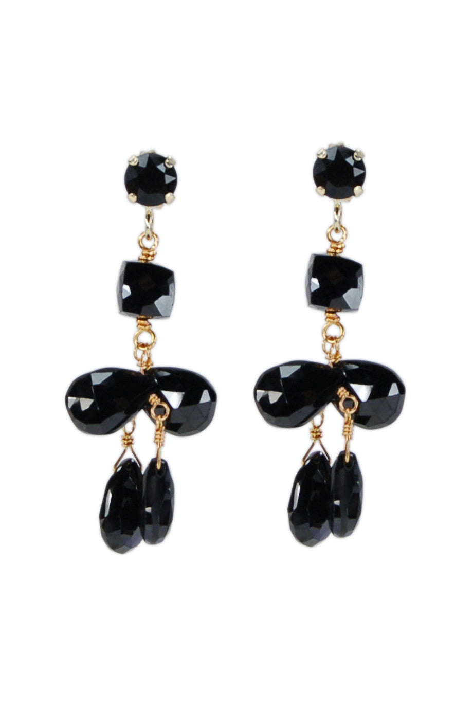 B.O. DAISY DROPS MEDIUM SPINELLE NOIR
